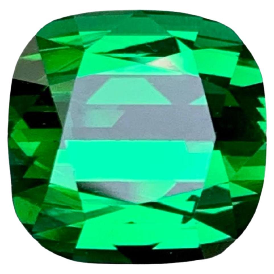 16.50 Carat Natural Loose Fine Quality Green Tourmaline Cushion Cut Afghan Gem