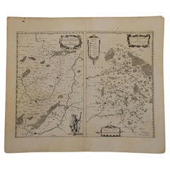 1657 Janssonius Map of Vermandois and Cappelle, Ric. A-004