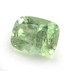 1.65ct Cushion Mint Green Garnet from Merelani, Tanzania