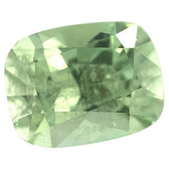 1.65ct Cushion Mint Green Garnet from Merelani, Tanzania