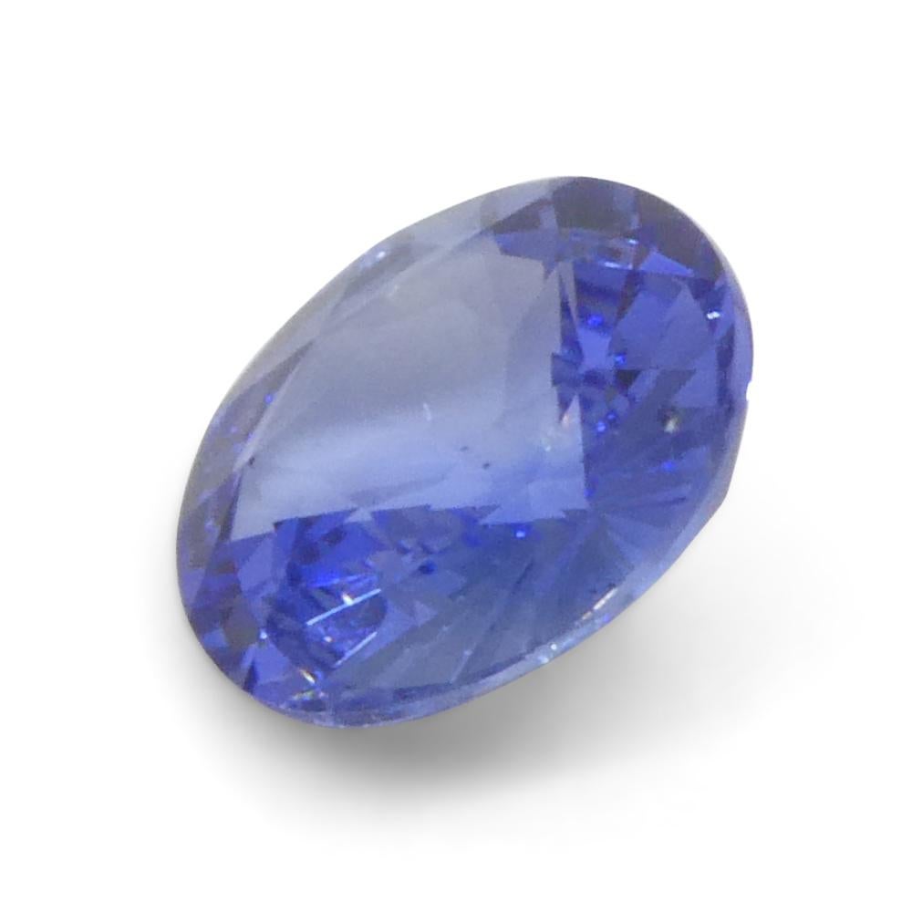 1.65ct Round Blue Sapphire from Sri Lanka For Sale 7