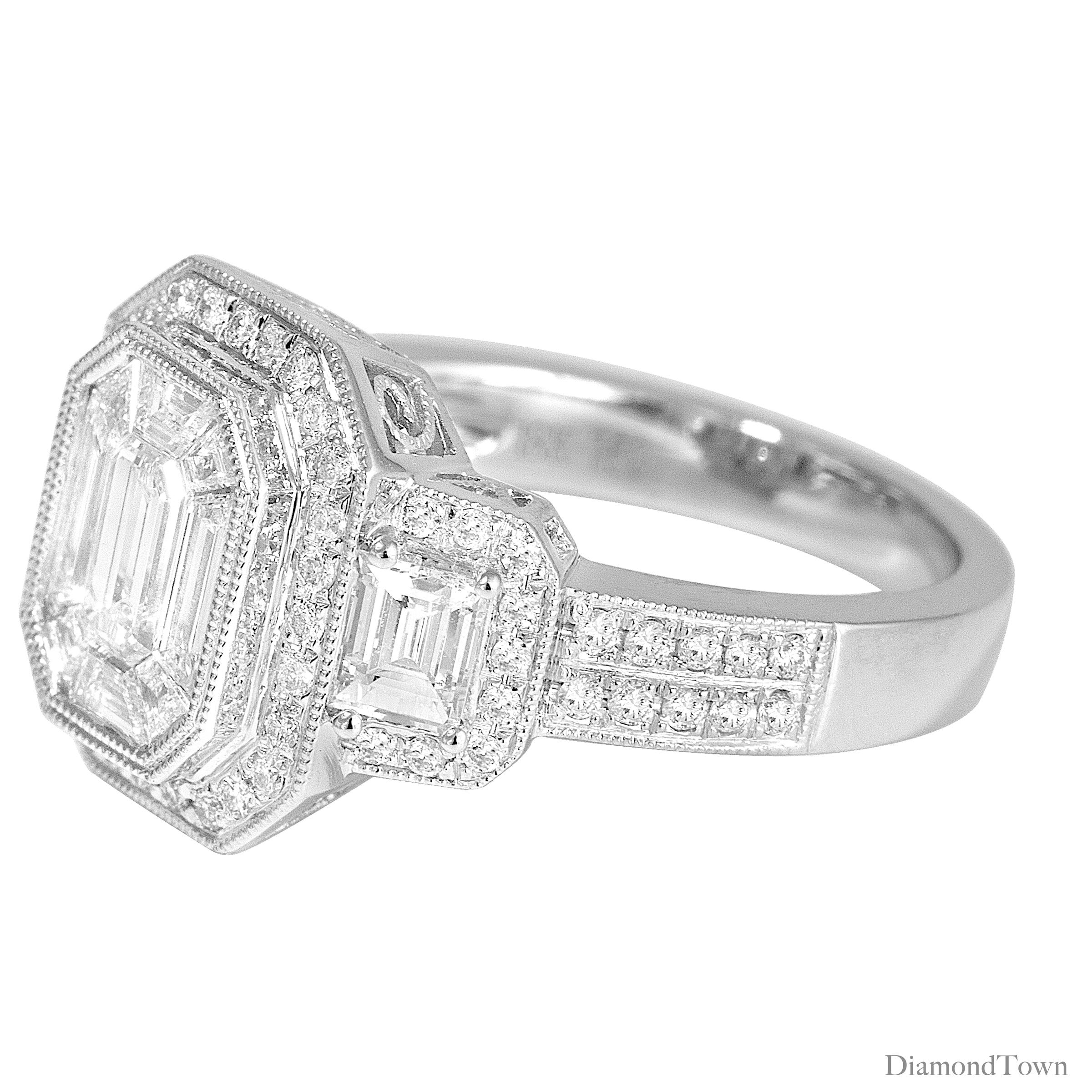 (DiamondTown) This gorgeous ring has an 