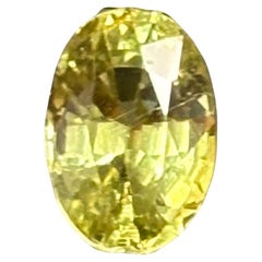Vintage 1.66 Carat Natural No Heat Chrysoberyl Yellowish-Green stone