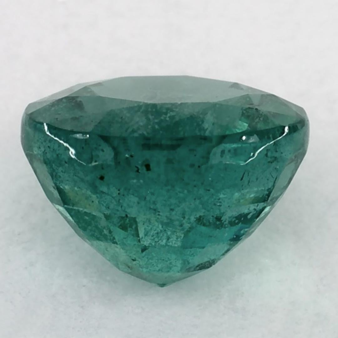 1.66 Ct Smaragd Runde Lose Edelstein im Zustand „Neu“ im Angebot in Fort Lee, NJ