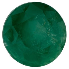 1.66 Ct Emerald Round Loose Gemstone
