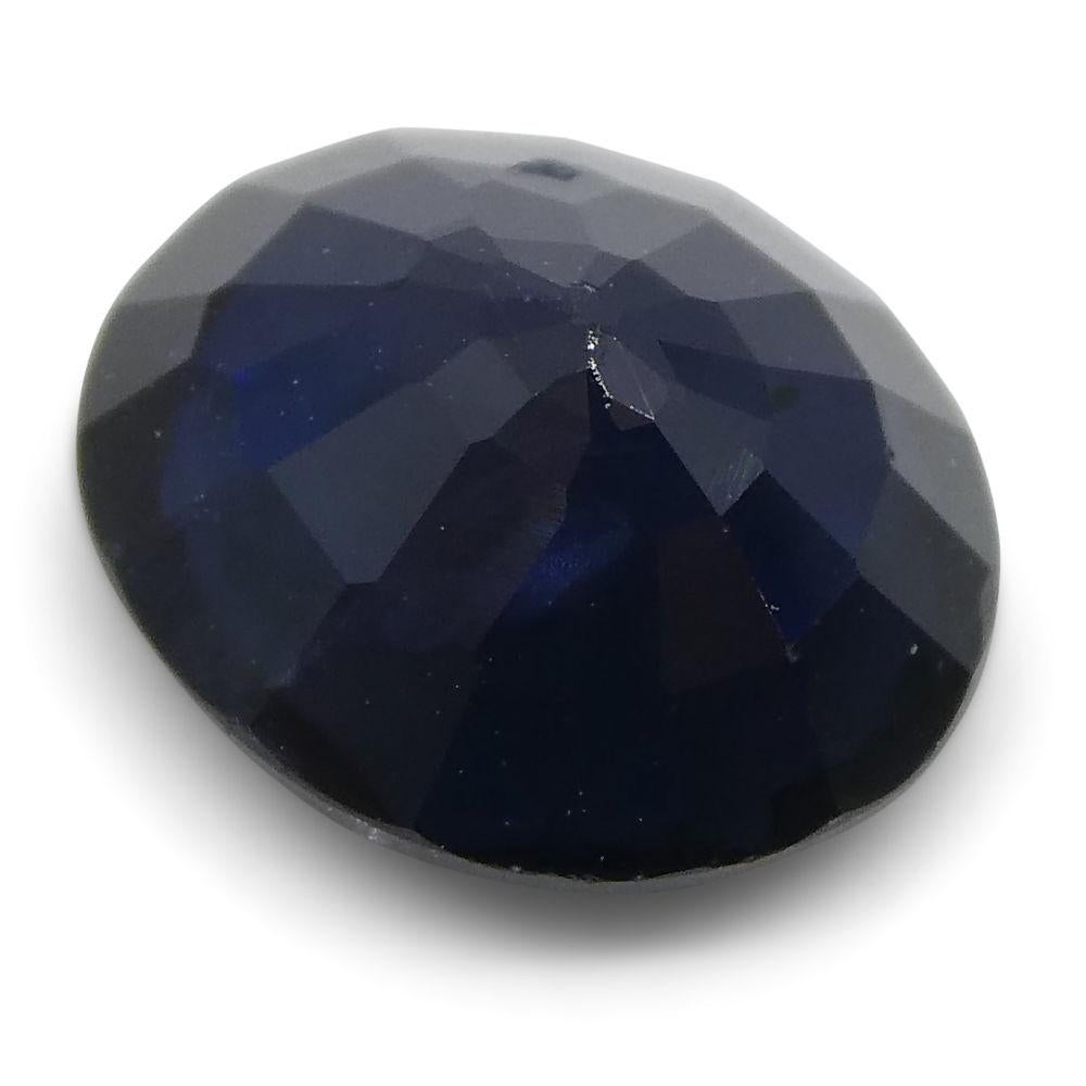 1.66 ct Oval Sapphire Thailand In New Condition For Sale In Toronto, Ontario