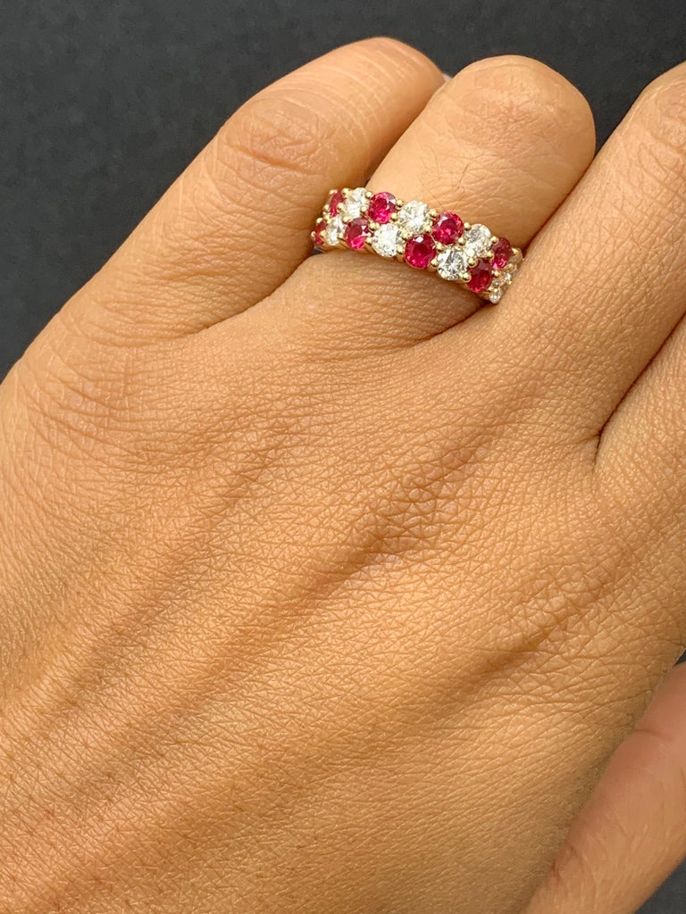 フラダンス Ruby Ring Le Vian Chocolate Twist Pear-Shaped Ruby Ring 1/3 ct tw