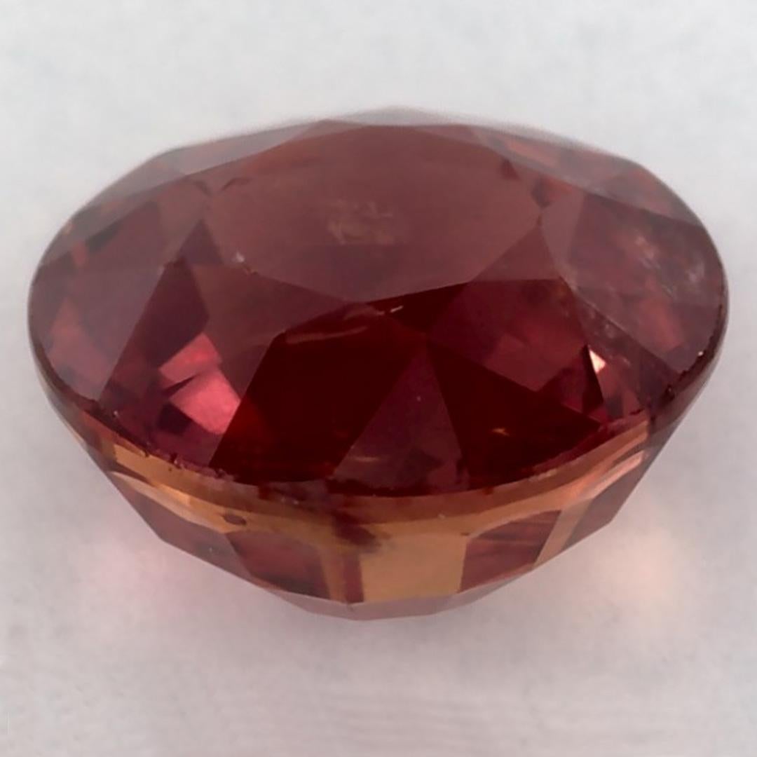 1.66 Ct Ruby Round Loose Gemstone (pierre précieuse en vrac) Neuf - En vente à Fort Lee, NJ