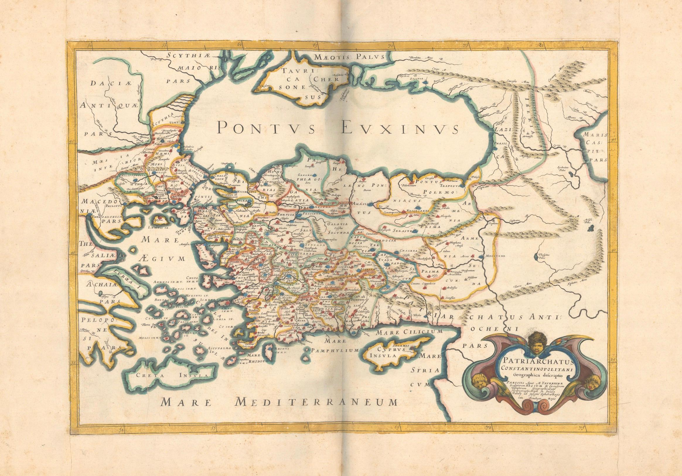 Cette carte de 1667 intitulée 