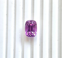 16.69 Carats Kunzite Natural Cushion Cut Stone Top Fine Color Quality Gemstone