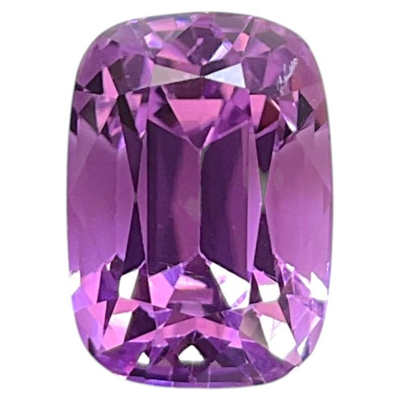 16.69 Carats Kunzite Natural Cushion Cut Stone Top Fine Color Quality Gemstone