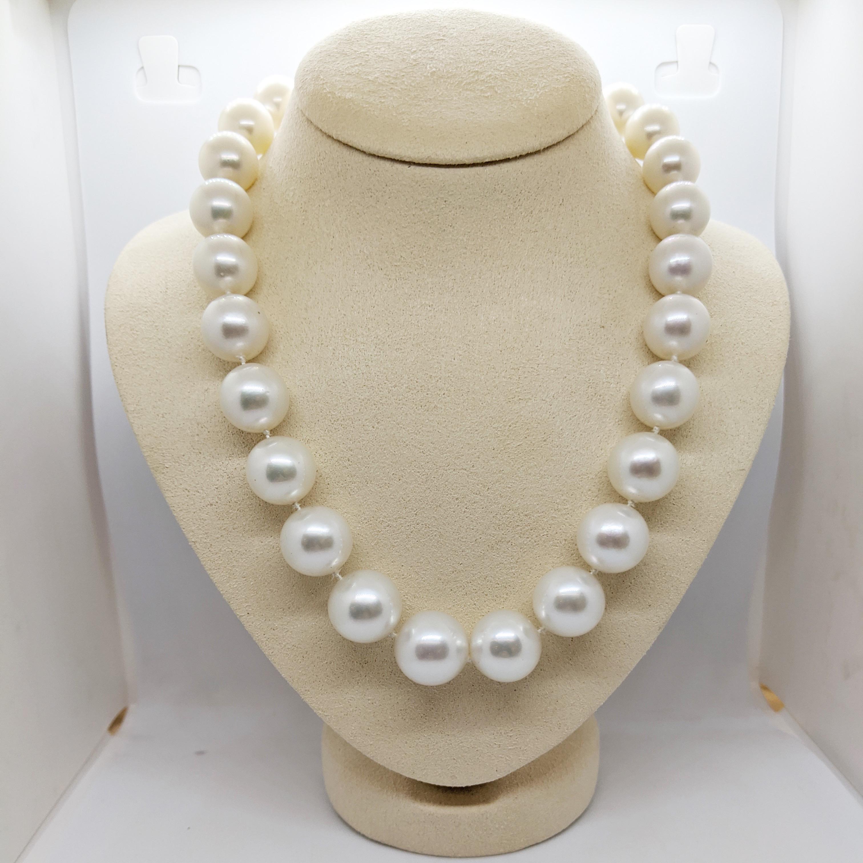 white string of pearls