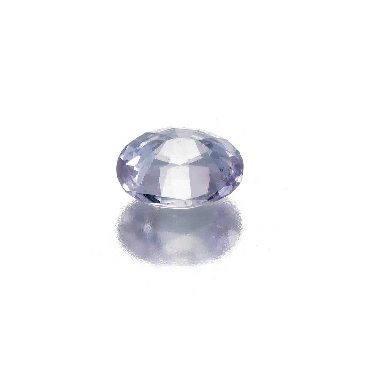 Women's or Men's 1.67 Carat Natural Purple Spinel from Burma No heat For Sale