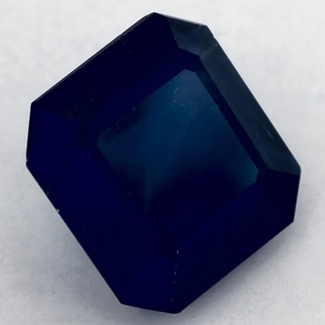 1.67 qt Zafiro Azul Octágono Gema Suelta en Nuevo estado para la venta en Fort Lee, NJ