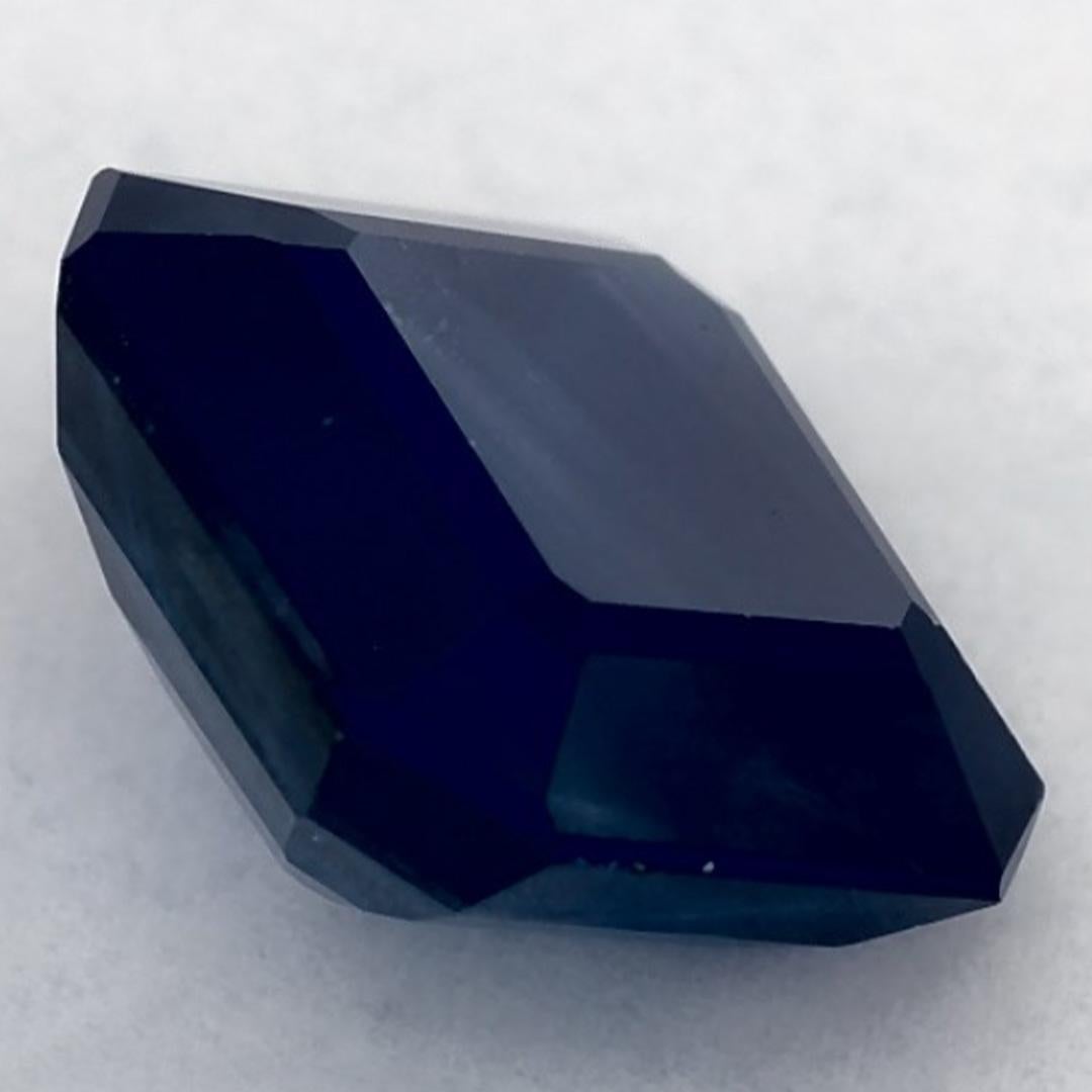 1.67 qt Zafiro Azul Oct�ágono Gema Suelta en venta 1