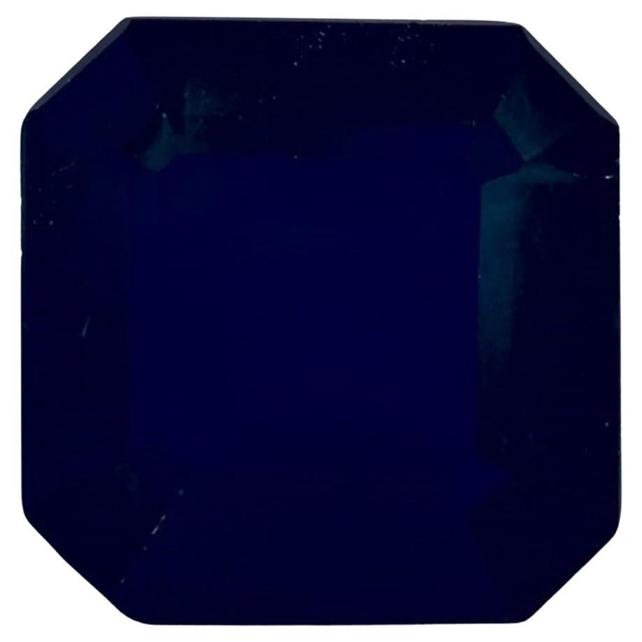 1.67 qt Zafiro Azul Octágono Gema Suelta