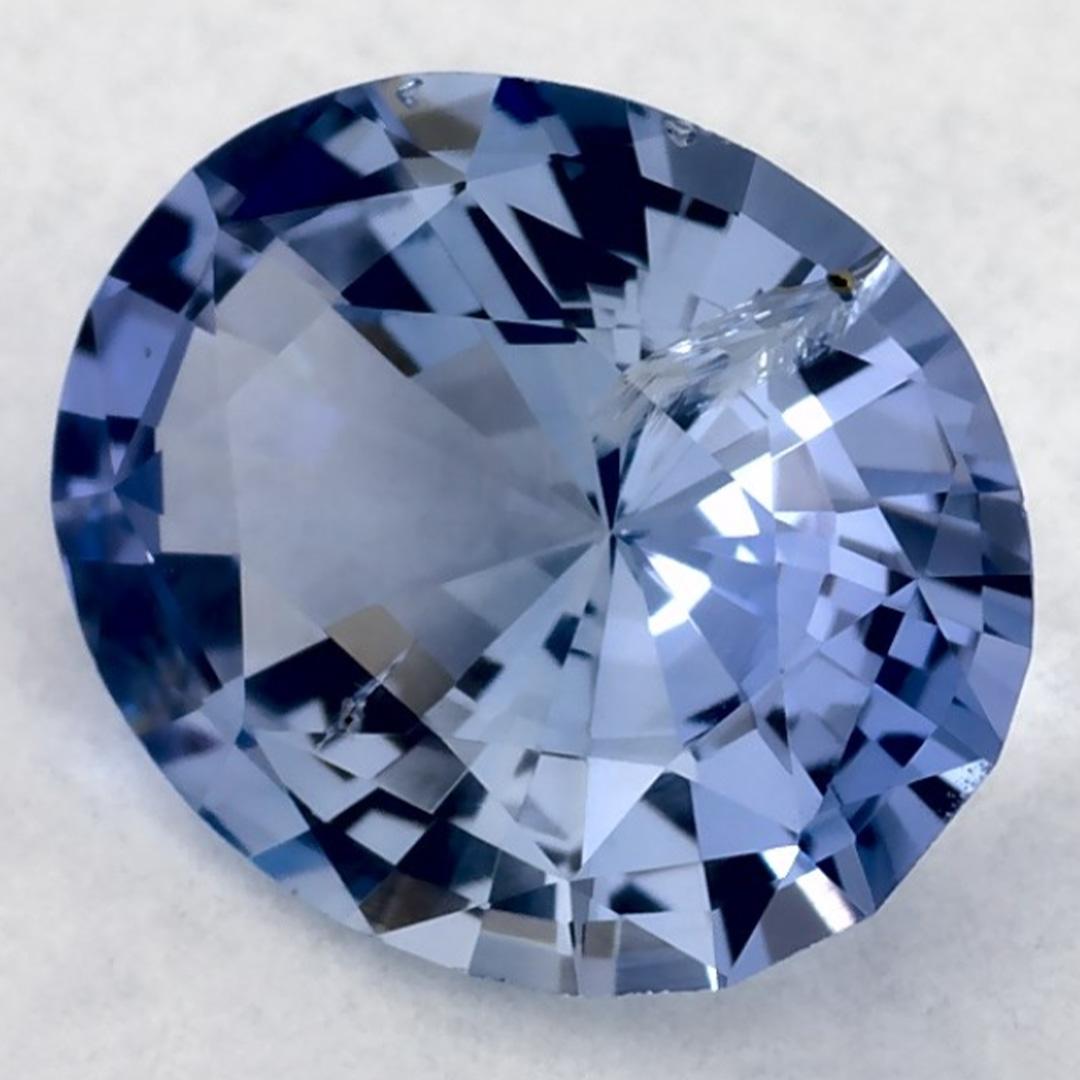 1.67 qt Zafiro Azul Oval Gema Suelta Corte oval en venta