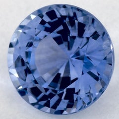 1.67 Ct Blue Sapphire Round Loose Gemstone