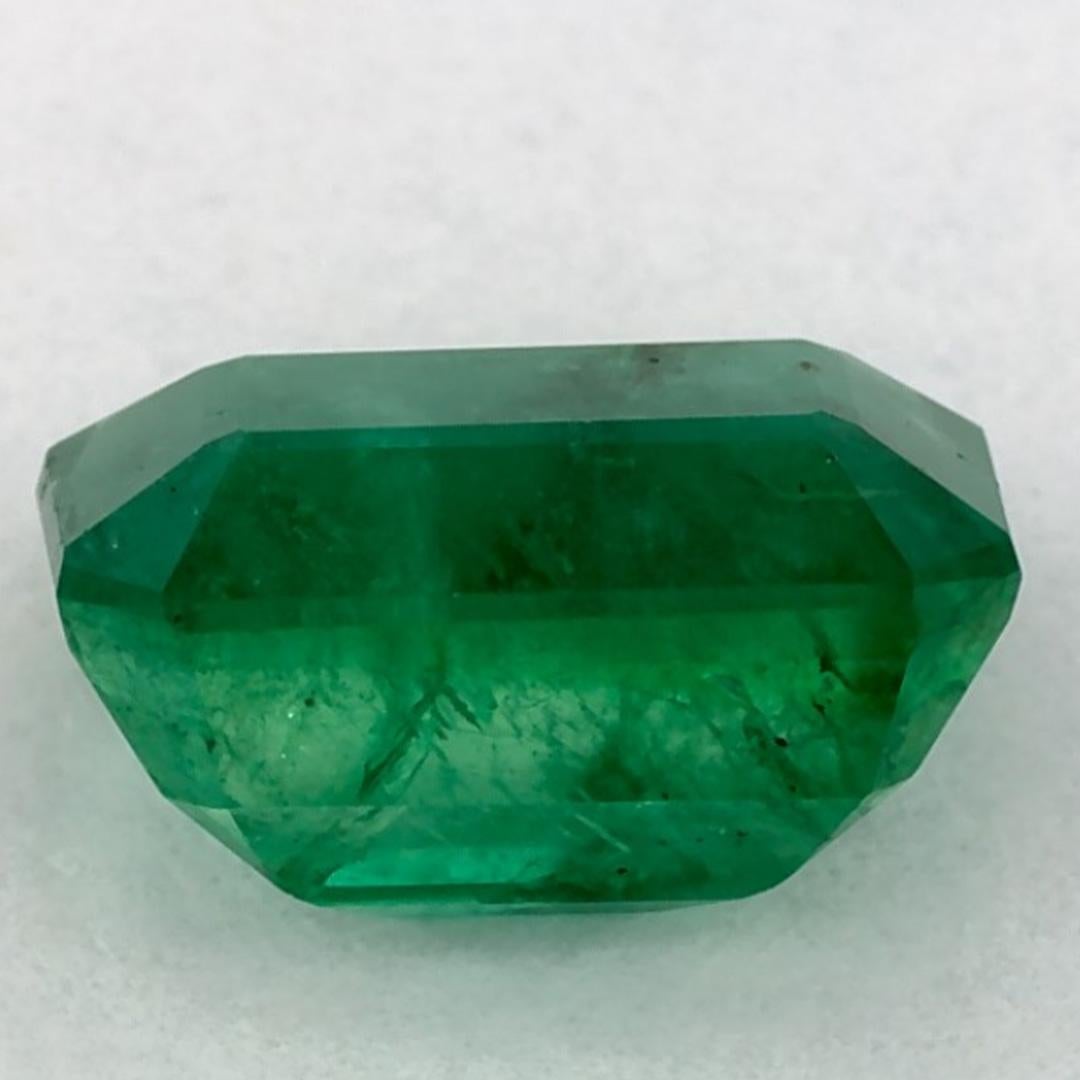 1.67 Karat Smaragd Oktagon Loser Edelstein im Zustand „Neu“ im Angebot in Fort Lee, NJ