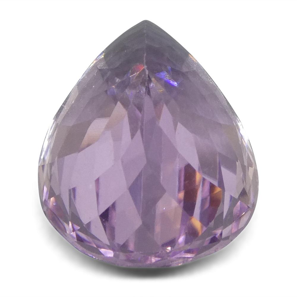 16.7 ct Kunzita pera en venta 2