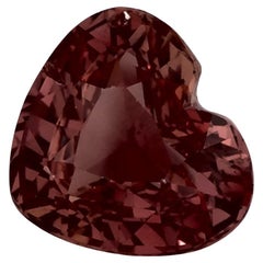1,67 Karat Rosa Saphir Herz Lose Edelstein