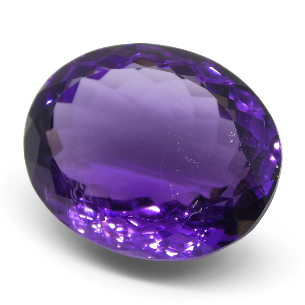 16.72 ct Oval Amethyst For Sale 1