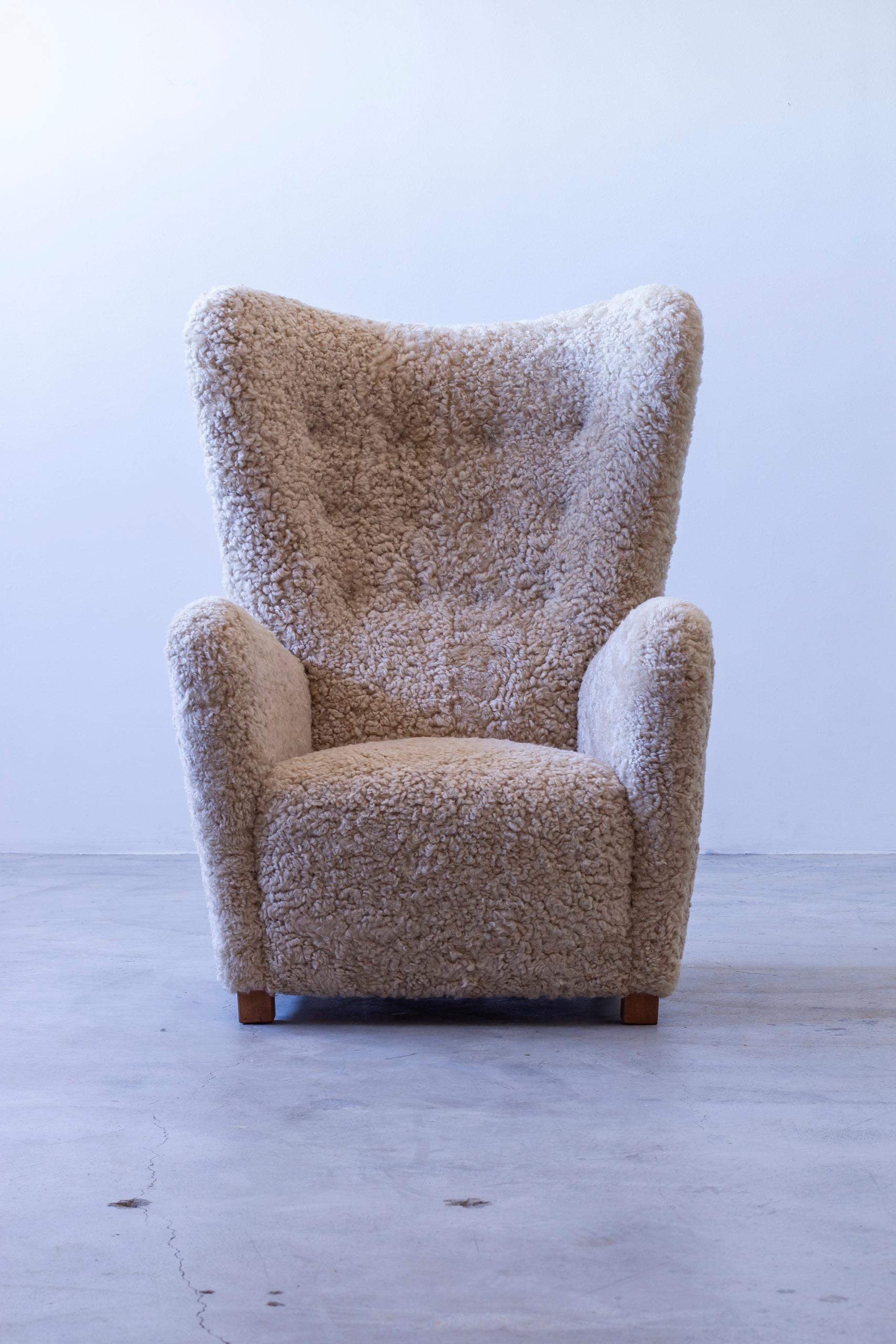 Montone Sedia Wingback 