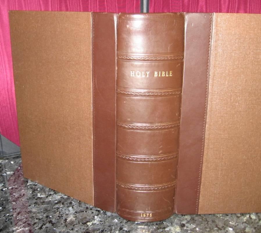 1675 King James Bible Cambridge Complete Illustrated 178 Van Hove Engravings For Sale 3