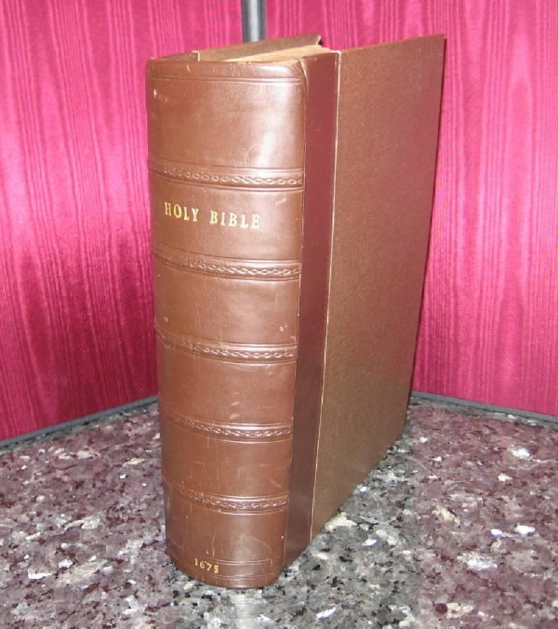 1675 King James Bible Cambridge Complete Illustrated 178 Van Hove Engravings For Sale 4