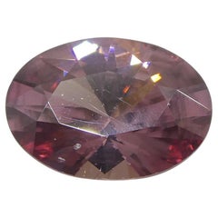 1.67ct Natural Earth Mined Oval Master Brilliant Cut Pink Zircon from Sri Lanka (Zircon rose ovale taillé en brillant)