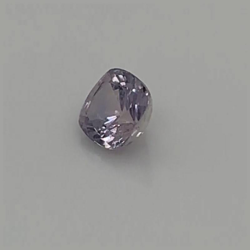 This Cushion shape 1.68-carat Natural Unheated Light Purple sapphire GIA certificate number:2201625592  has been hand-selected by our experts for its top luster and unique color.

We can custom make for this rare gem any Ring/ Pendant/ Necklace that