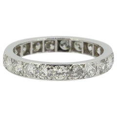 Anillo completo de diamantes de 1,68 quilates talla N (54)