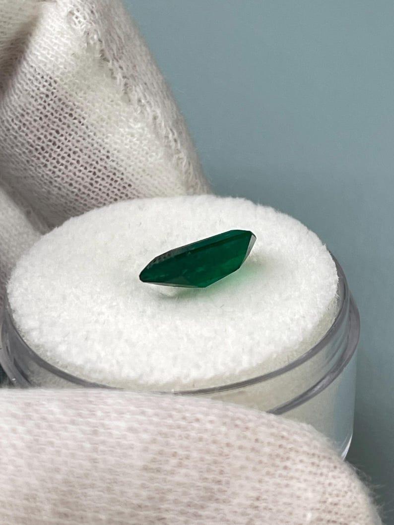 1.68 Carat Muzo Shield-Cut Colombian Emerald - AAA Natural Loose Gem For Sale 1