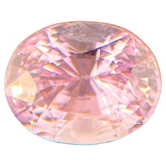 1.68-Carat Natural Pink Spinel — Delicate Pastel Oval Cut, Untreated