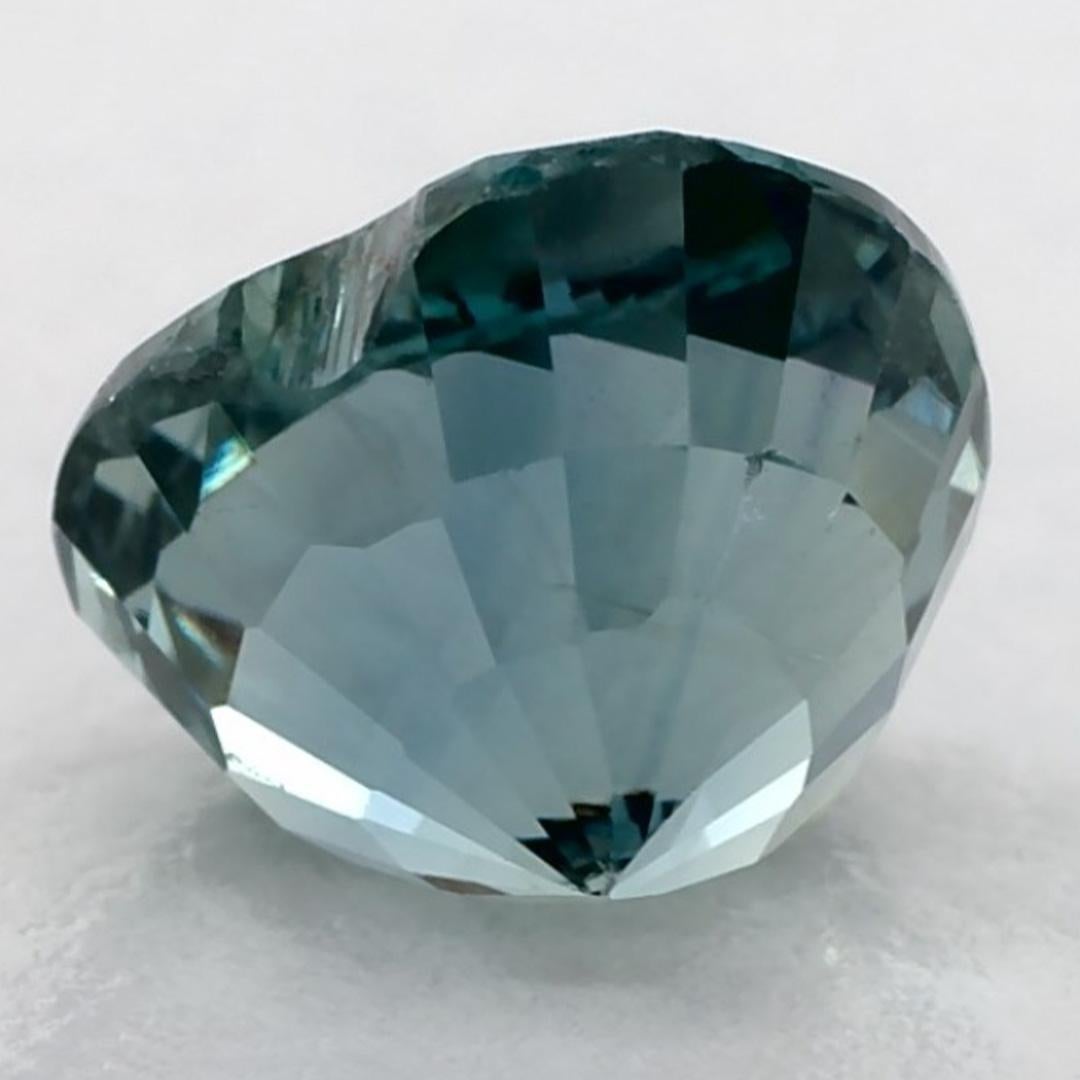 1.68 Ct Blue Sapphire Heart Loose Gemstone (pierre précieuse en vrac) Neuf - En vente à Fort Lee, NJ