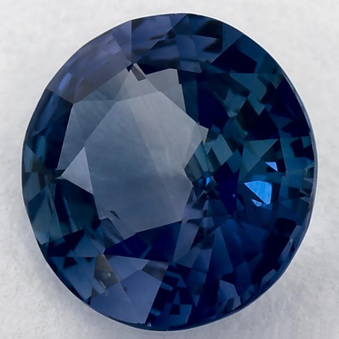 Oval Cut 1.68 Ct Blue Sapphire Oval Loose Gemstone For Sale