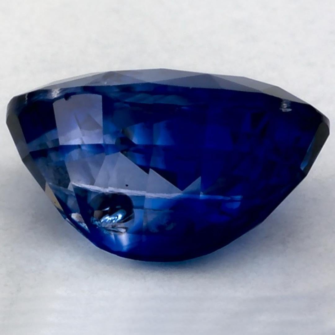 1.68 Ct Blue Sapphire Oval Loose Gemstone (pierre précieuse en vrac) Neuf - En vente à Fort Lee, NJ
