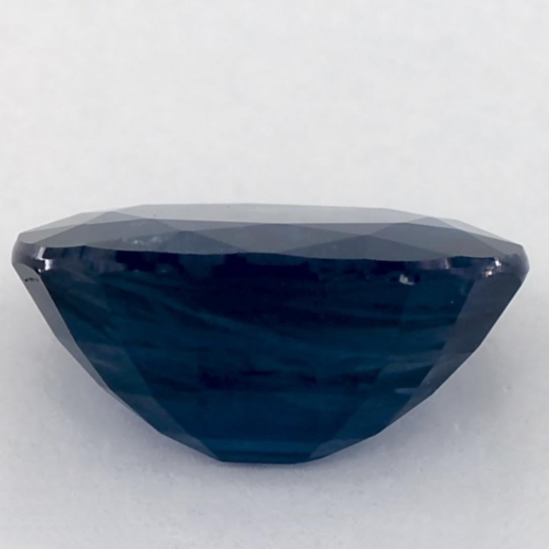 1.68 carati di zaffiro blu ovale sfuso in vendita 3