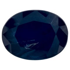 1.68 carati di zaffiro blu ovale sfuso