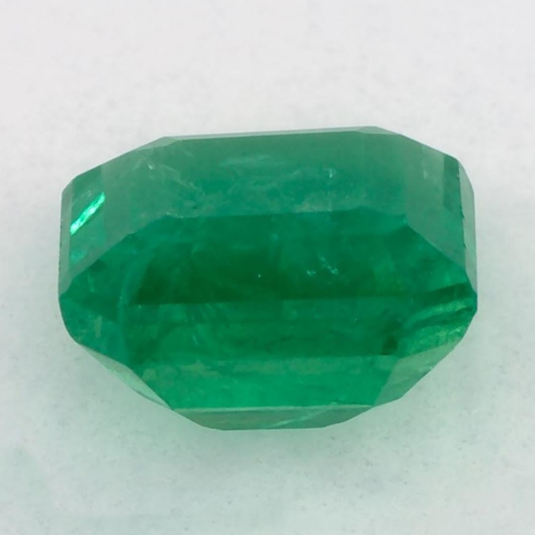 1,68 Karat Smaragd Asscher Loser Edelstein im Zustand „Neu“ im Angebot in Fort Lee, NJ