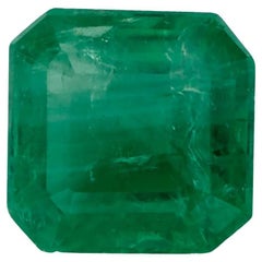 Used 1.68 Ct Emerald Asscher Loose Gemstone