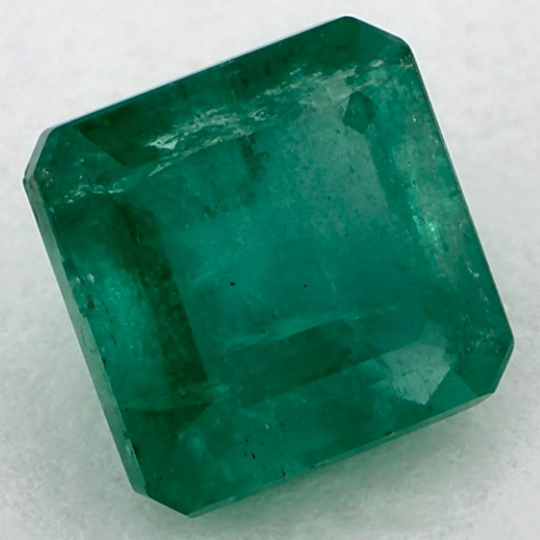 Taille octogone 1.68 Ct Emerald Octagon Loose Gemstone (pierre précieuse en vrac) en vente