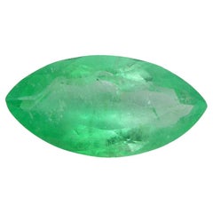 1.68 Carat Marquise Emerald GIA Certified Colombian