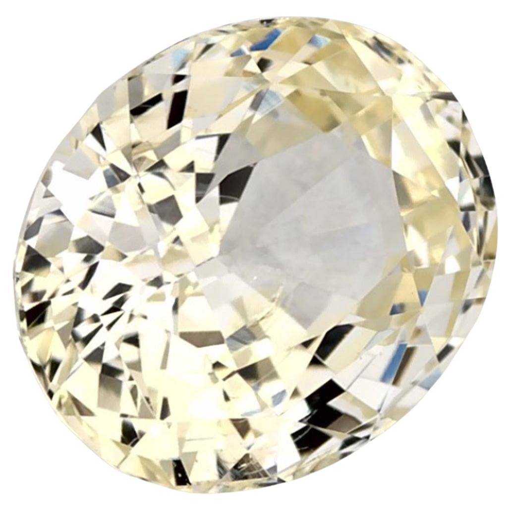 1.68 Karat Rosa Saphir Oval Loser Edelstein