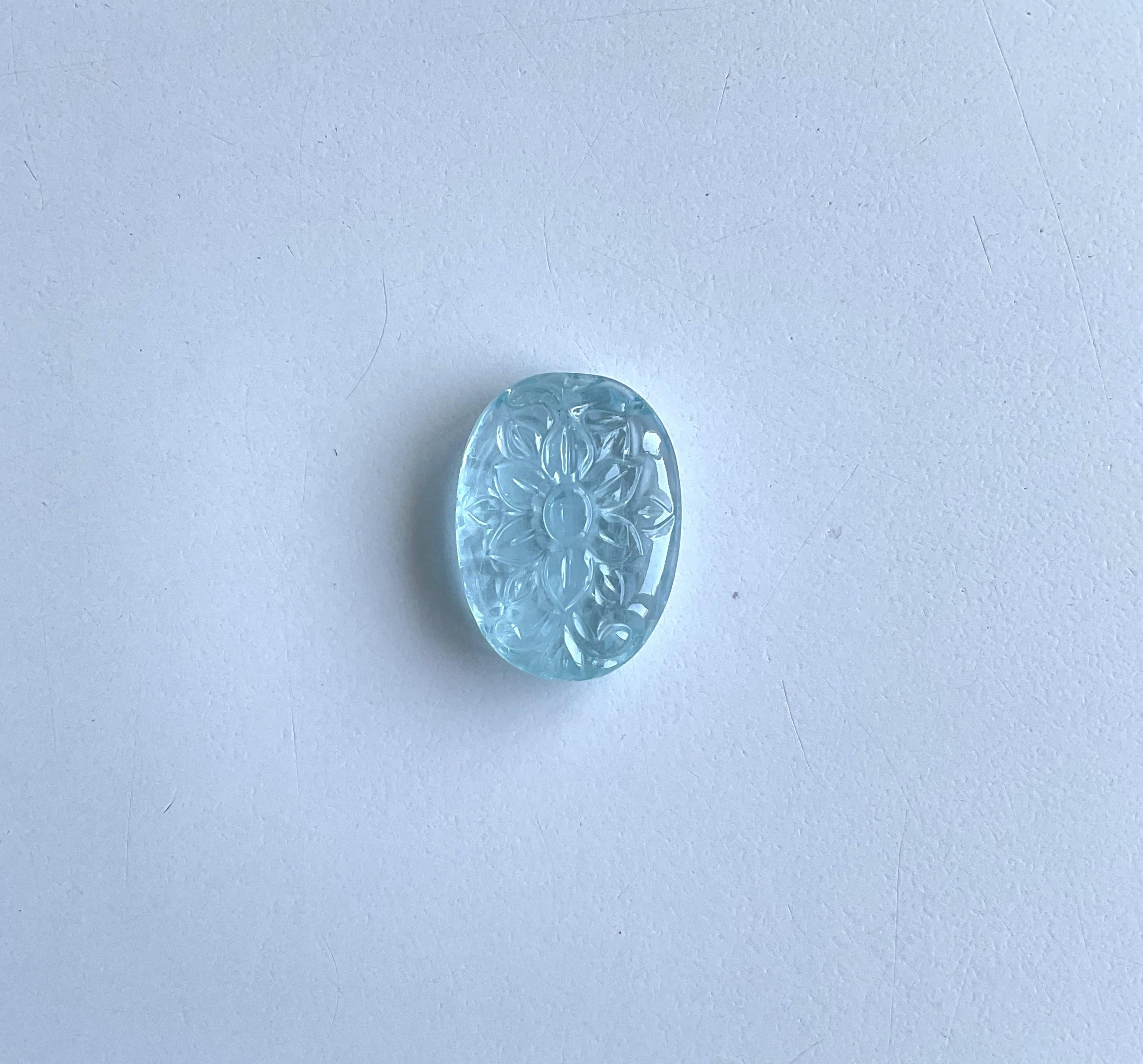16.80 Carats Aquamarine Carved 1 Piece For Jewelry Set Natural Gemstone

Pieces - 1
Weight - 16.80 carats
Size - 21x15x6.5 MM

Top Quality Aquamarine Carved .....