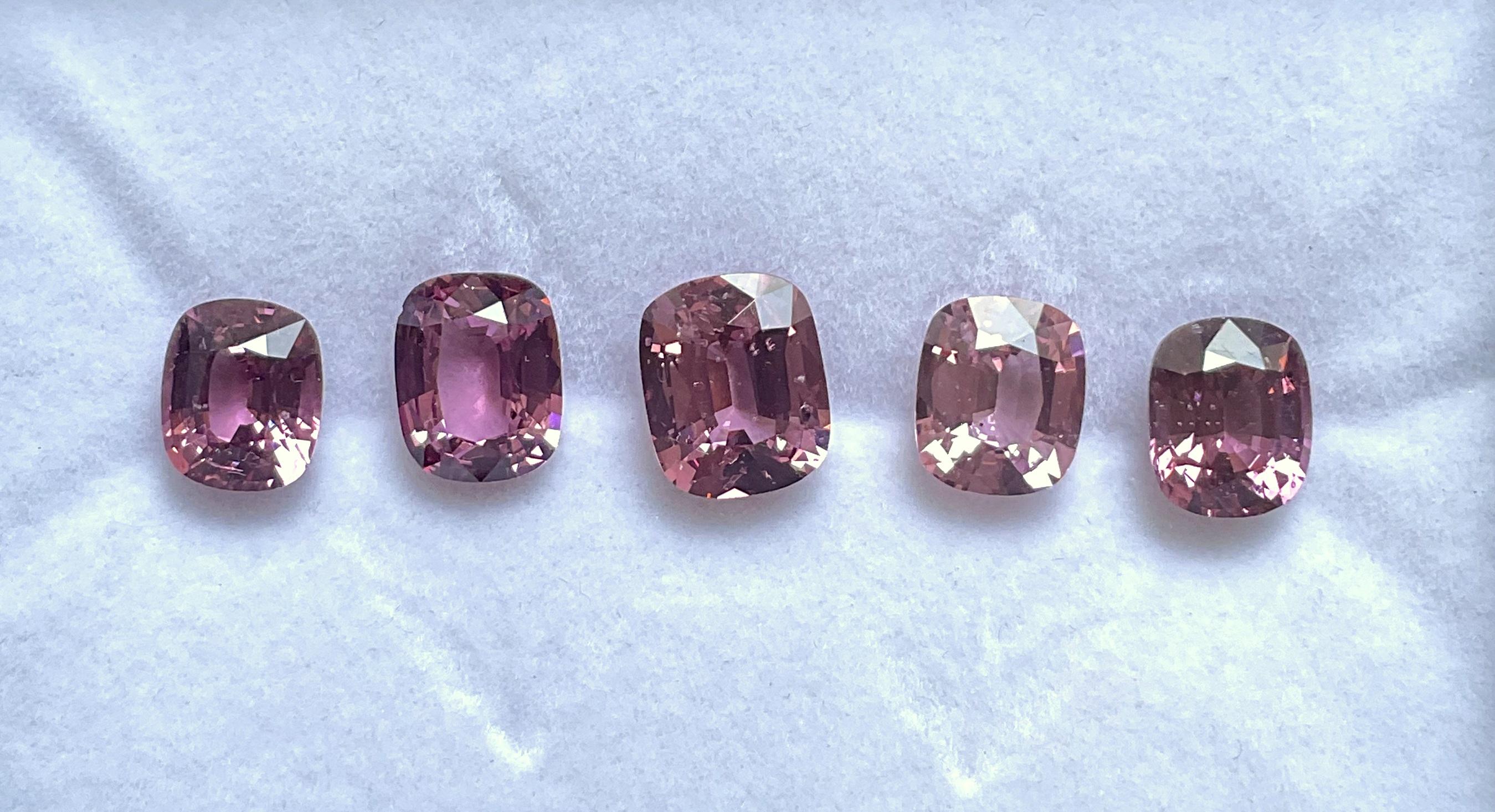 16.82 Carats Burma Spinel Natural Cushion Cut stone For Fine Jewelry Natural Gem

Weight - 16.82 Carats
Size - 8x9.5-11x9 mm
Shape - Cushion
Quantity - 5 Piece