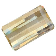 16.85 Carat Natural Loose Citrine Pixelated Cut Gem For Necklace