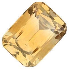 16.85 Carat Cushion Cut Loose Yellow Citrine Gemstone