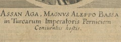 1687 Portrait of Assan Aga by E. Nessenthaler: A Glimpse into Ottoman Nobility