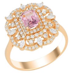 1.68ct No-Heat Padpadrascha Sapphire Ring